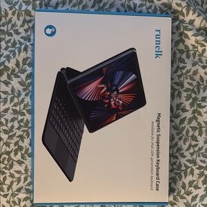 Black Magnetic Suspension Keyboard Case